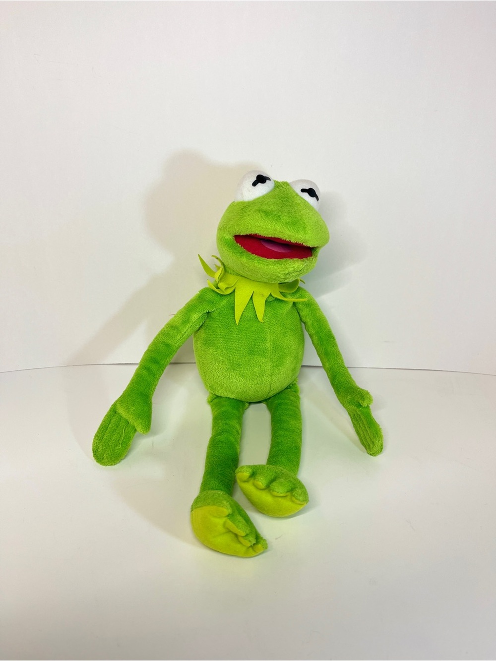 2013 TY Kermit The Frog Muppet Plush Beanie Baby Buddies Disney Stuffed Toy